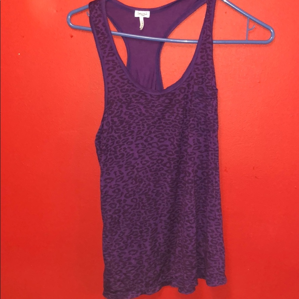Splendid Women’s Tank Tops Purple Size X-Small